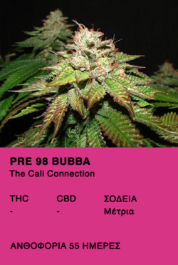 Pre 98 Bubba - The calli connection